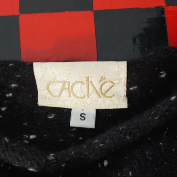 VINTAGE Caché Cropped Sweater - Picture 4 of 5